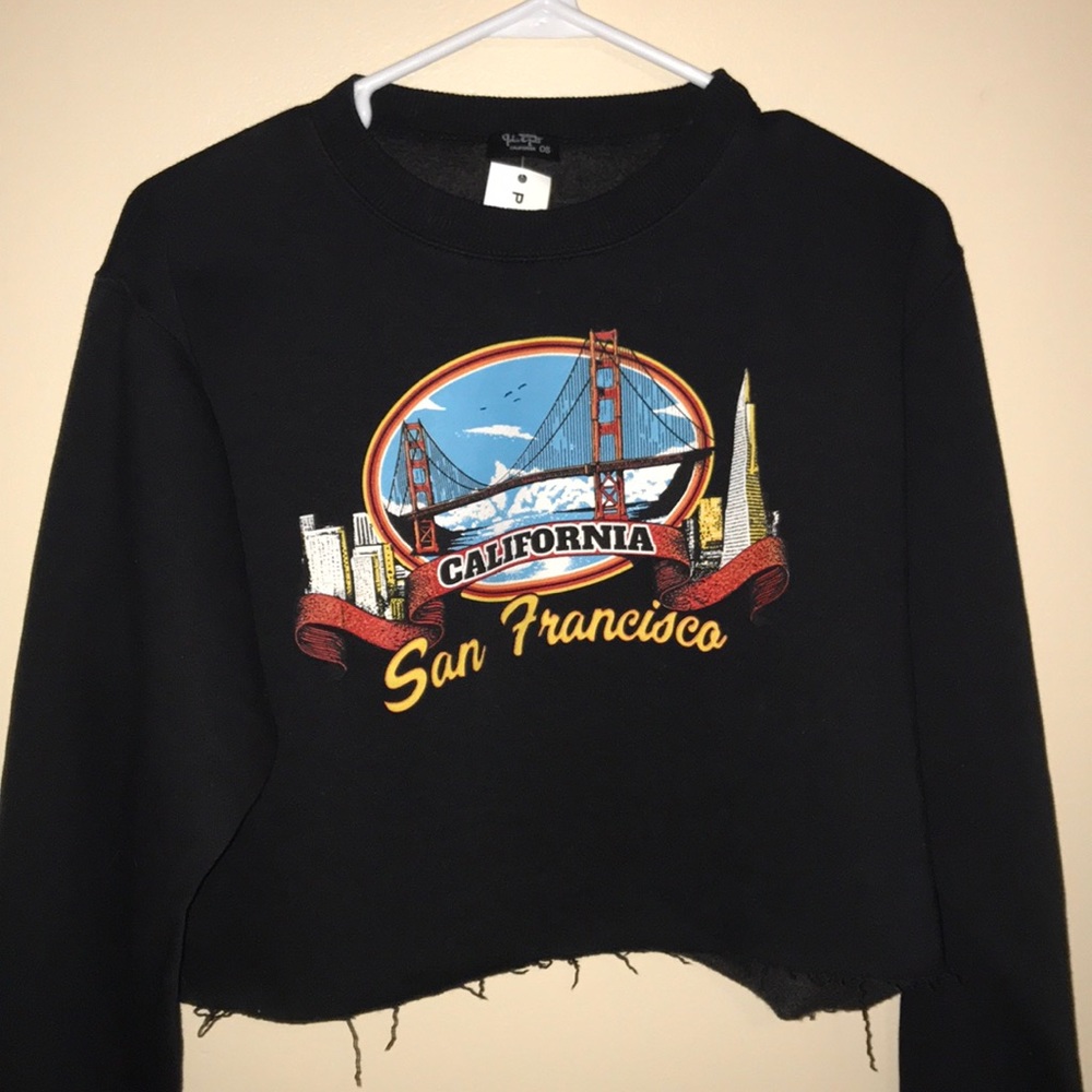 Brandy Melville cropped crewneck