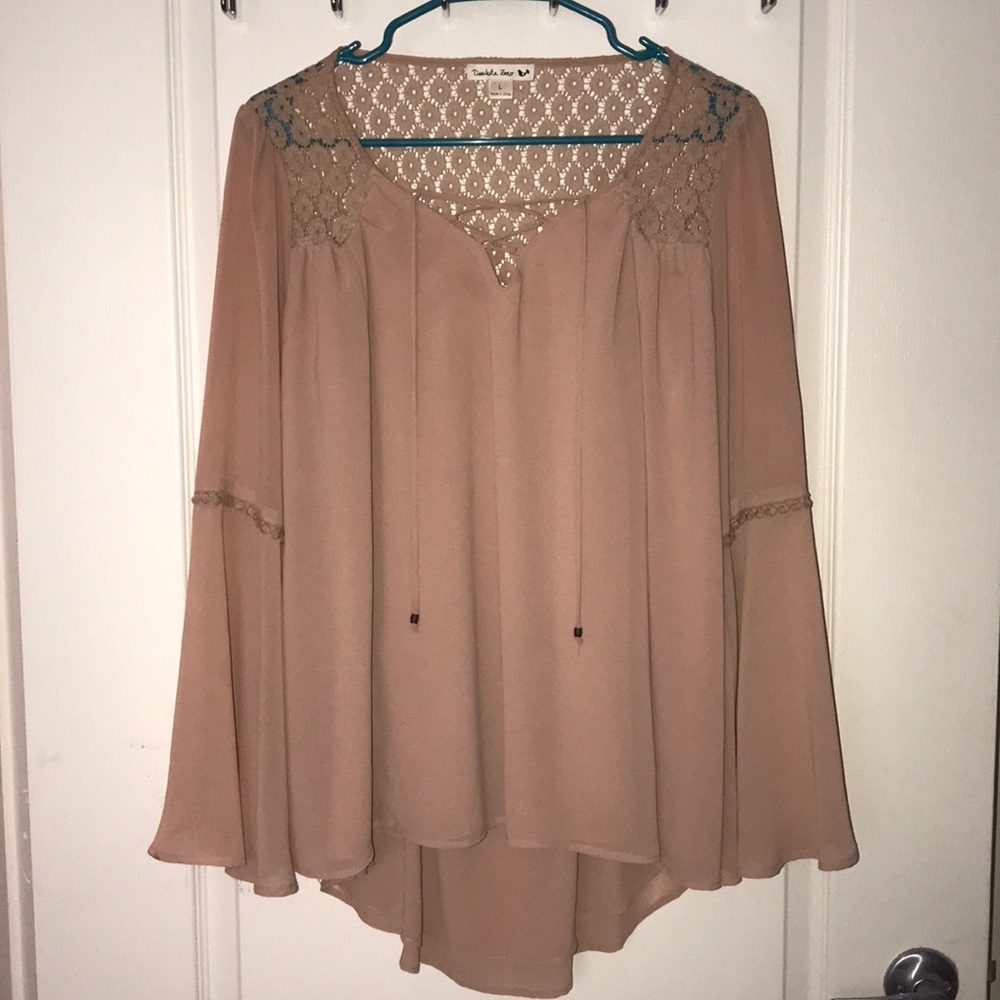 Long sleeve blouse