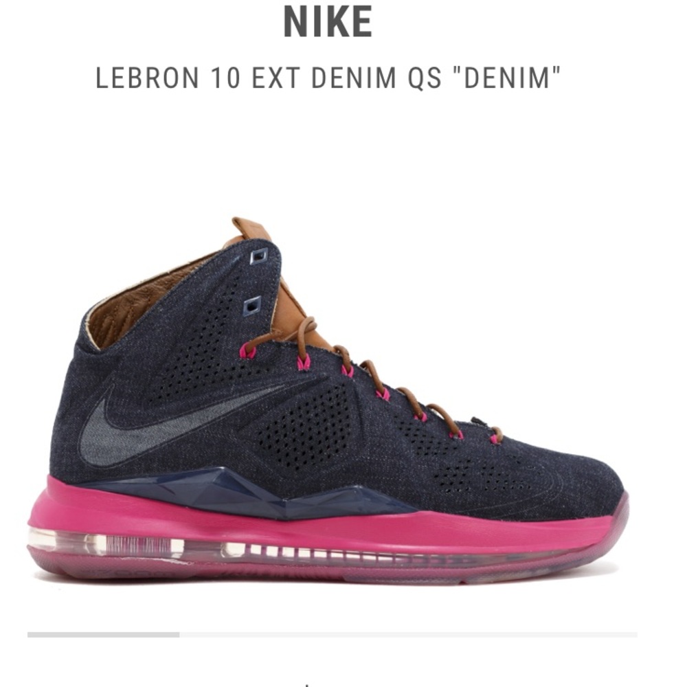 LeBron X Ext Denim QS