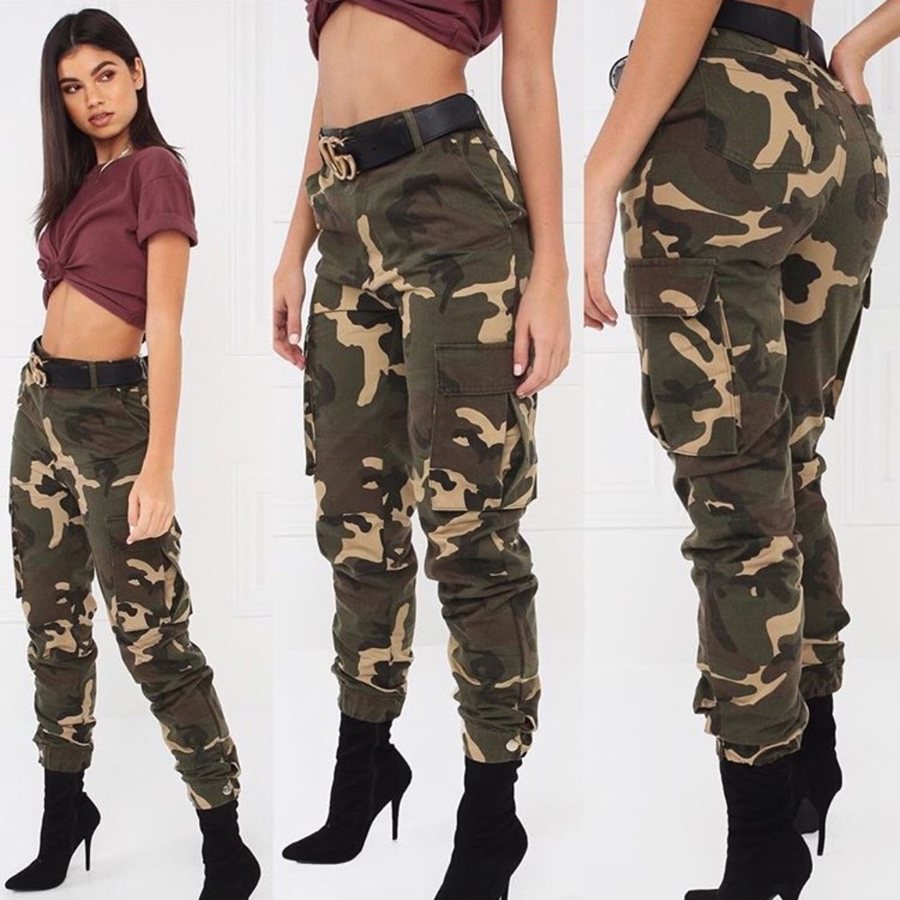 Camo Cargo Joggers