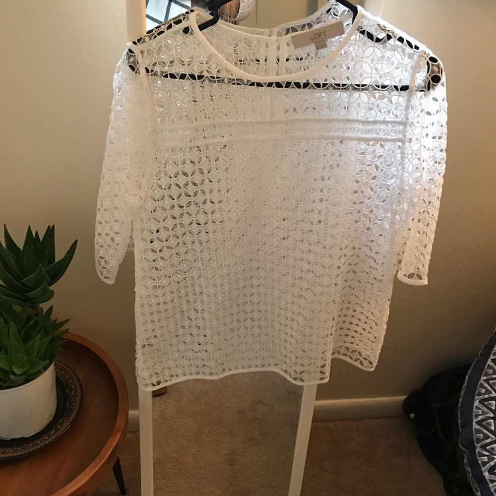 Crochet LOFT Top- XS