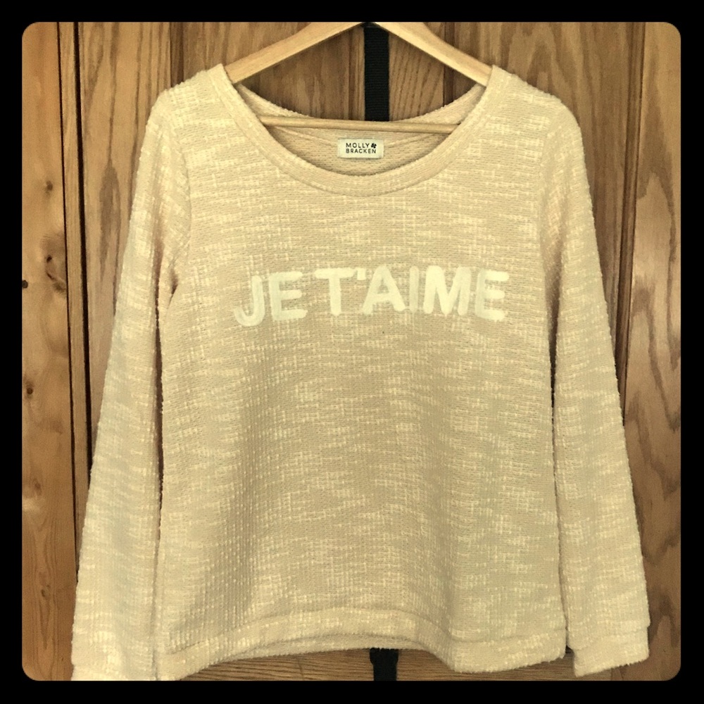 Molly Bracken Je t’aime  top