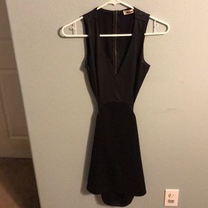 Cut out sided dress