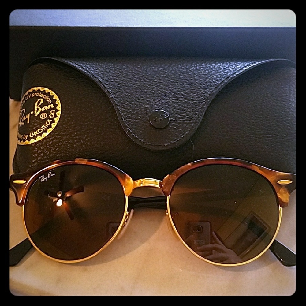 Ray-Ban Clubrounds Tortoise