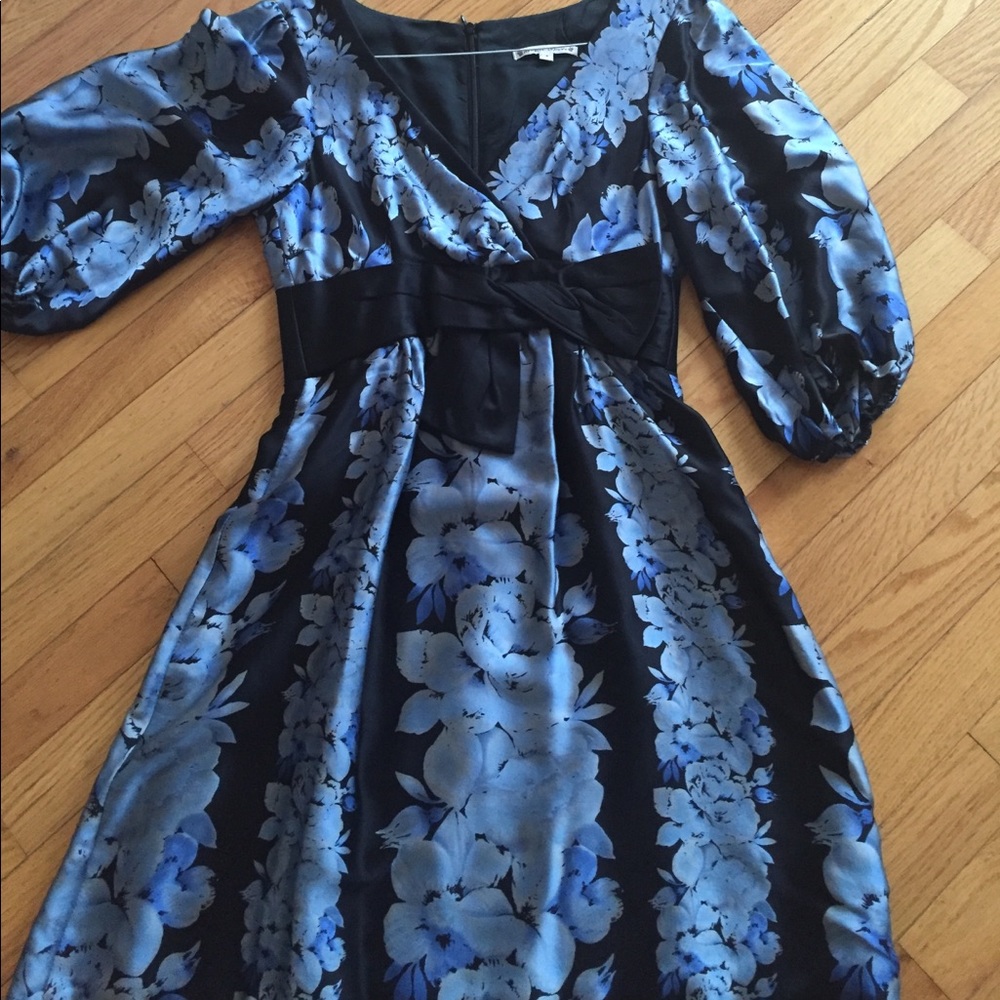 Silk dress by Nanette Lepore.