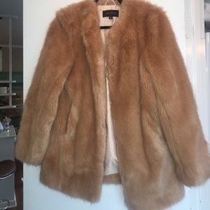 Ann Taylor Faux Fur Coat