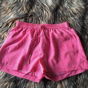 Pink patterned Michael Kors shorts