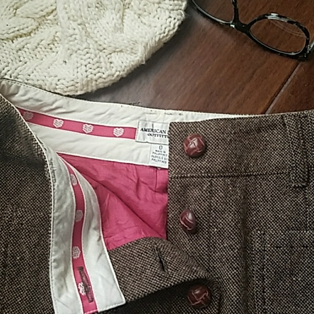 Wool skirt