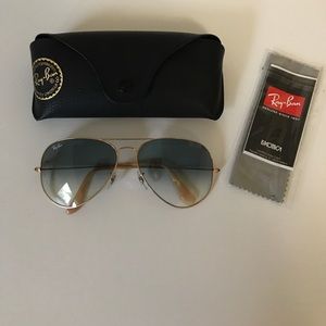 Blue large ray bans - BRAND NEW
