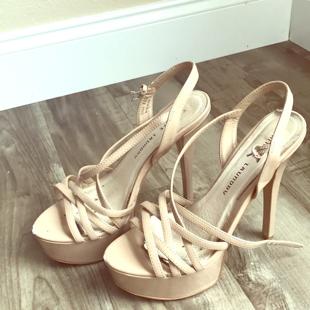 Chinese laundry heels perfect for model run ways