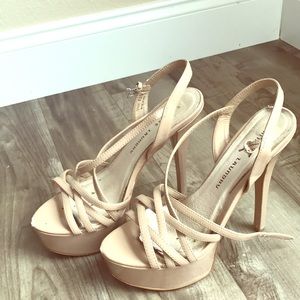 Chinese laundry heels perfect for model run ways