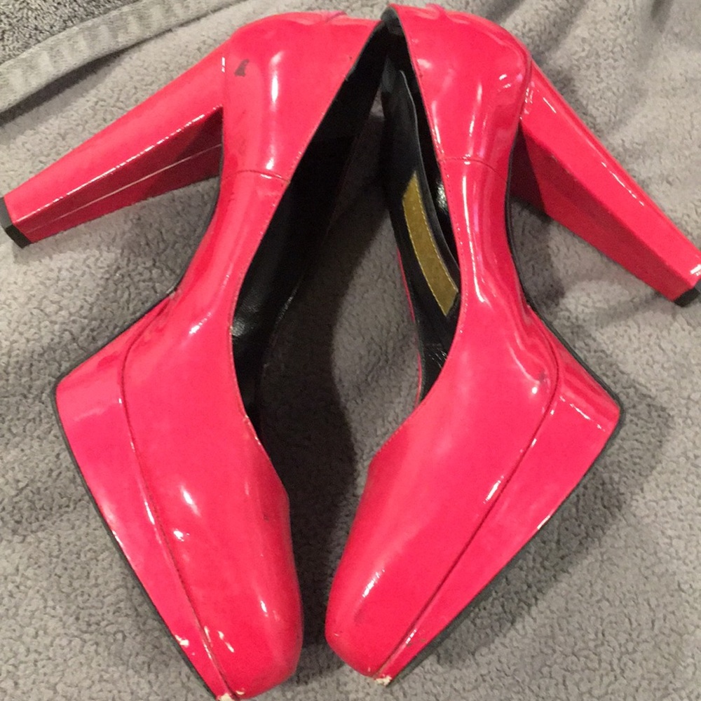 Lanvin Hot Pink heels
