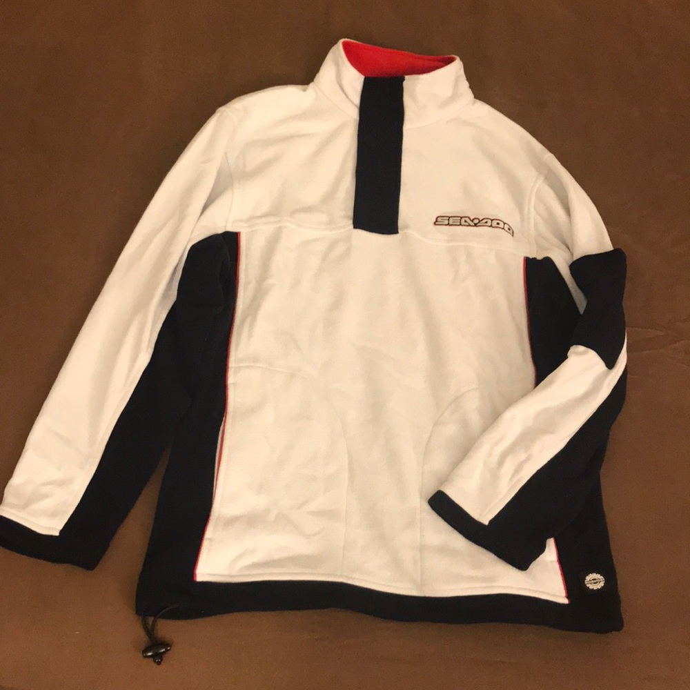Warm pull over jacket!