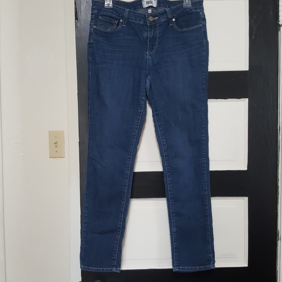 Paige Skyline Ankle Jeans - Picture 2 of 5