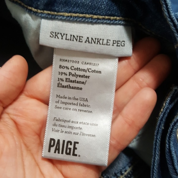 Paige Skyline Ankle Jeans - Picture 5 of 5