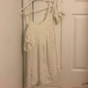White off shoulder dress