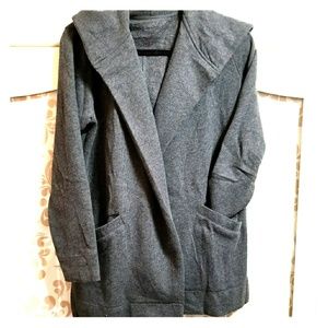Loft charcoal sweater cardigan