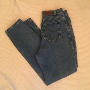 Vintage 90s Med Wash High-Waisted Lee Jeans