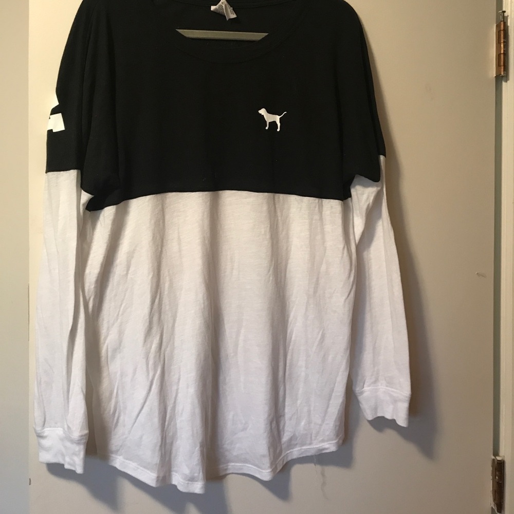 VS Pink varsity shirt