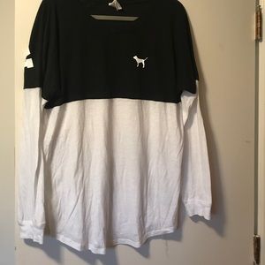 VS Pink varsity shirt