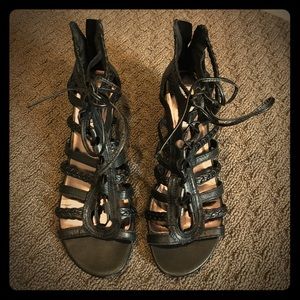 Gladiator Wedge Sandle