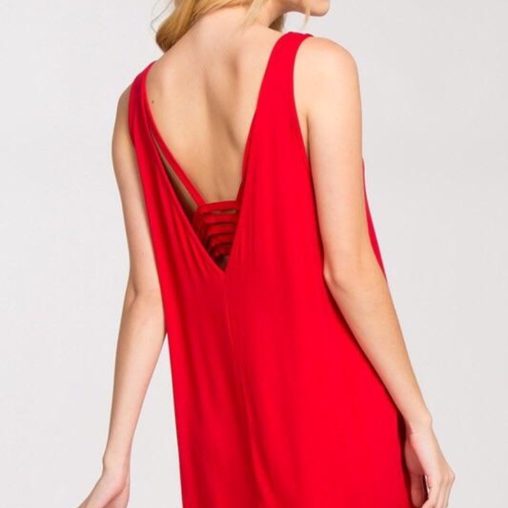 Red Swing dress
