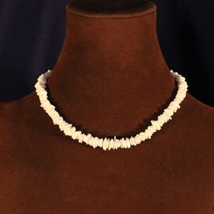 GenuineShellNecklace..Square shell piece beachwear