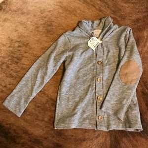 NWT Zara Boys Elbow Patch Sweater