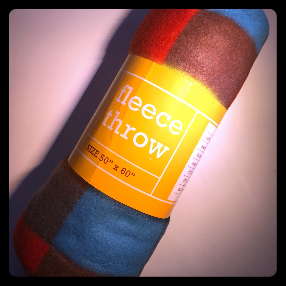 Fleece throw
