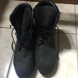 black timberland boots