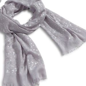 Vera Bradley Metallic Soft Fringe Scarf