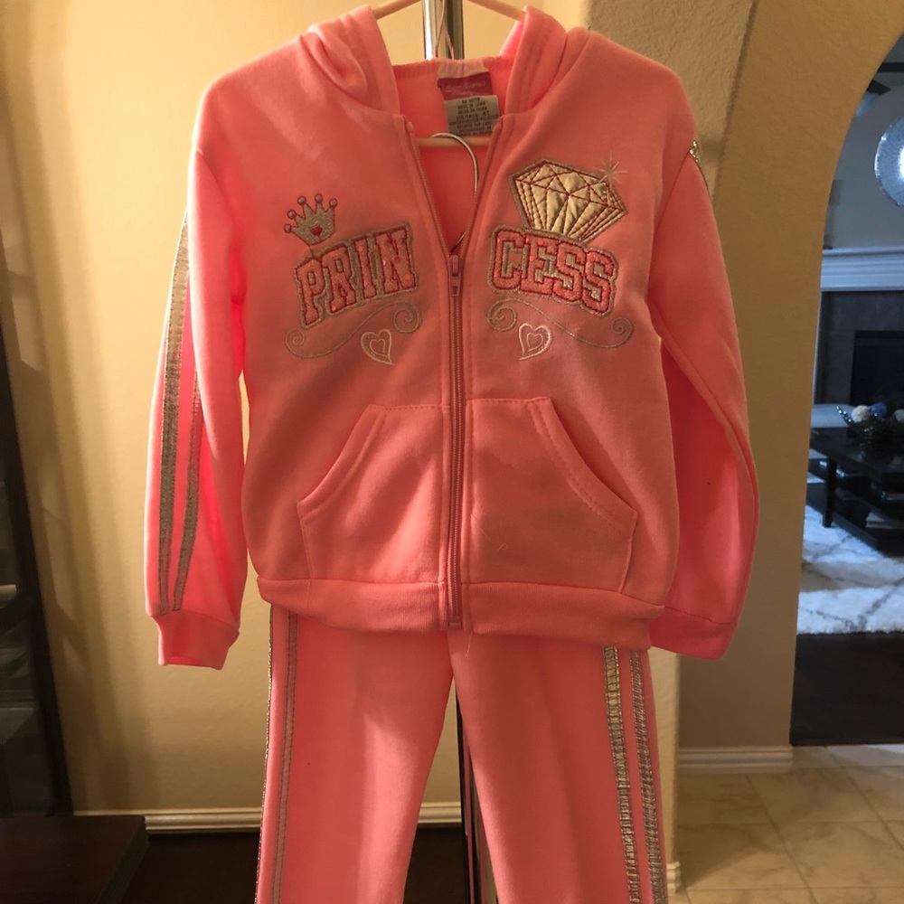 Girls Princess jogging suit