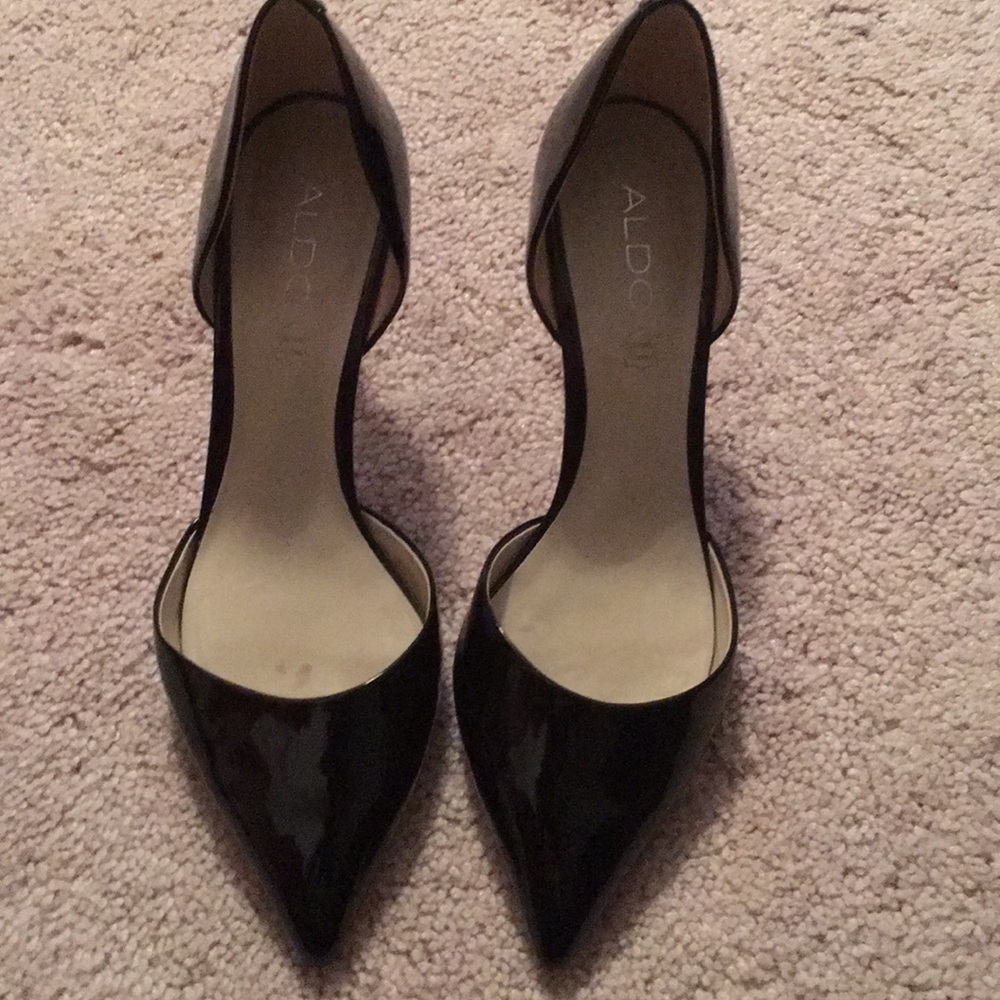 Aldo black heels