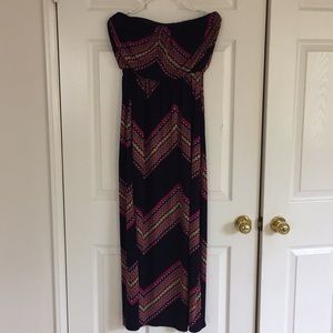 Colorful flowing dress