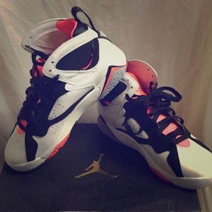 Nike Air Jordan 7 VII GG White Hot Lava Black