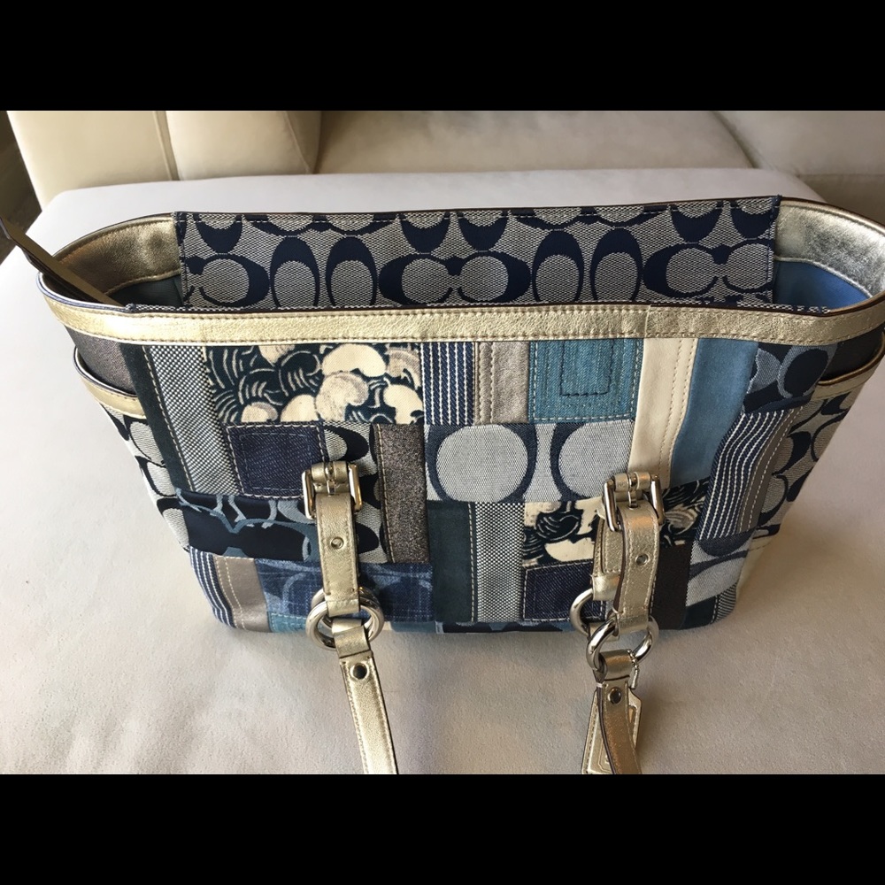 Coach patchwork purse