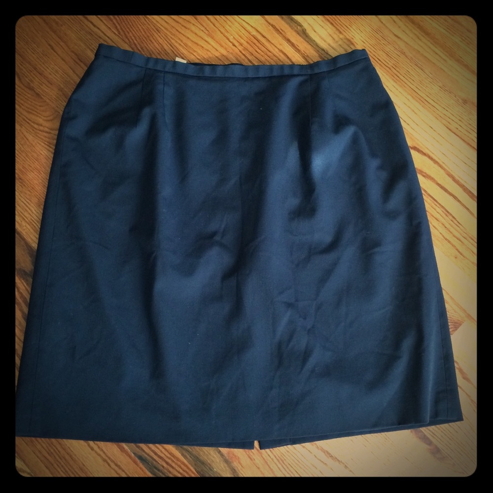 Black Talbots pencil skirt