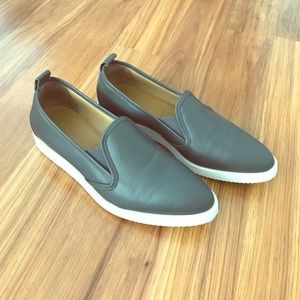 Everlane Leather Street Shoe - Gray