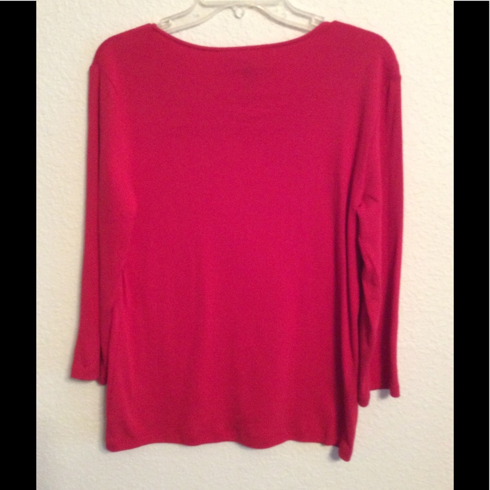 KAREN SCOTT CUTE & COMFORTABLE TOP-SILVER RIVITS. - Picture 4 of 5