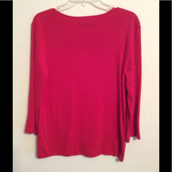 KAREN SCOTT CUTE & COMFORTABLE TOP-SILVER RIVITS. - Picture 4 of 5