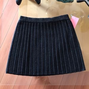 T S E cashmere gray skirt