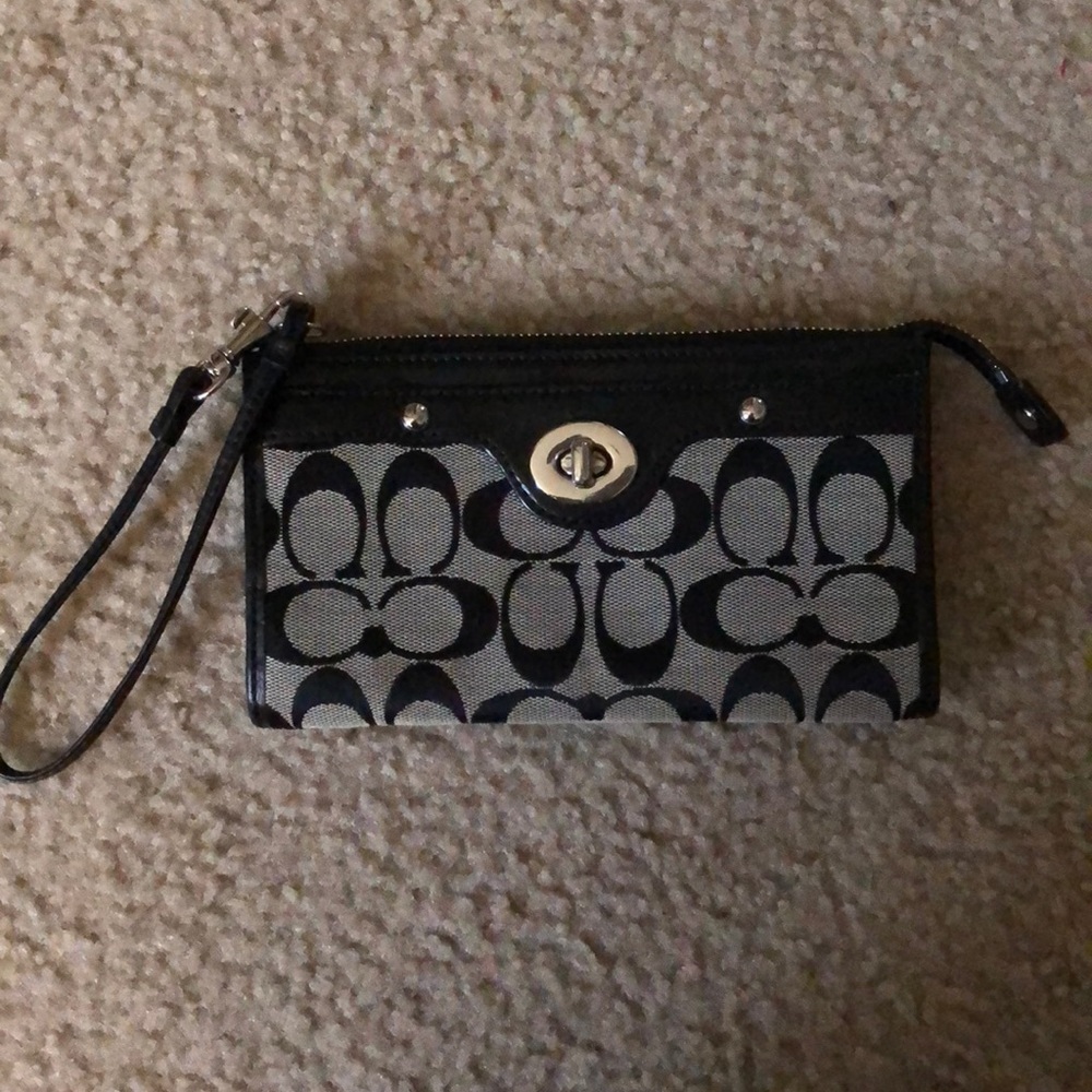 Coach wristlet