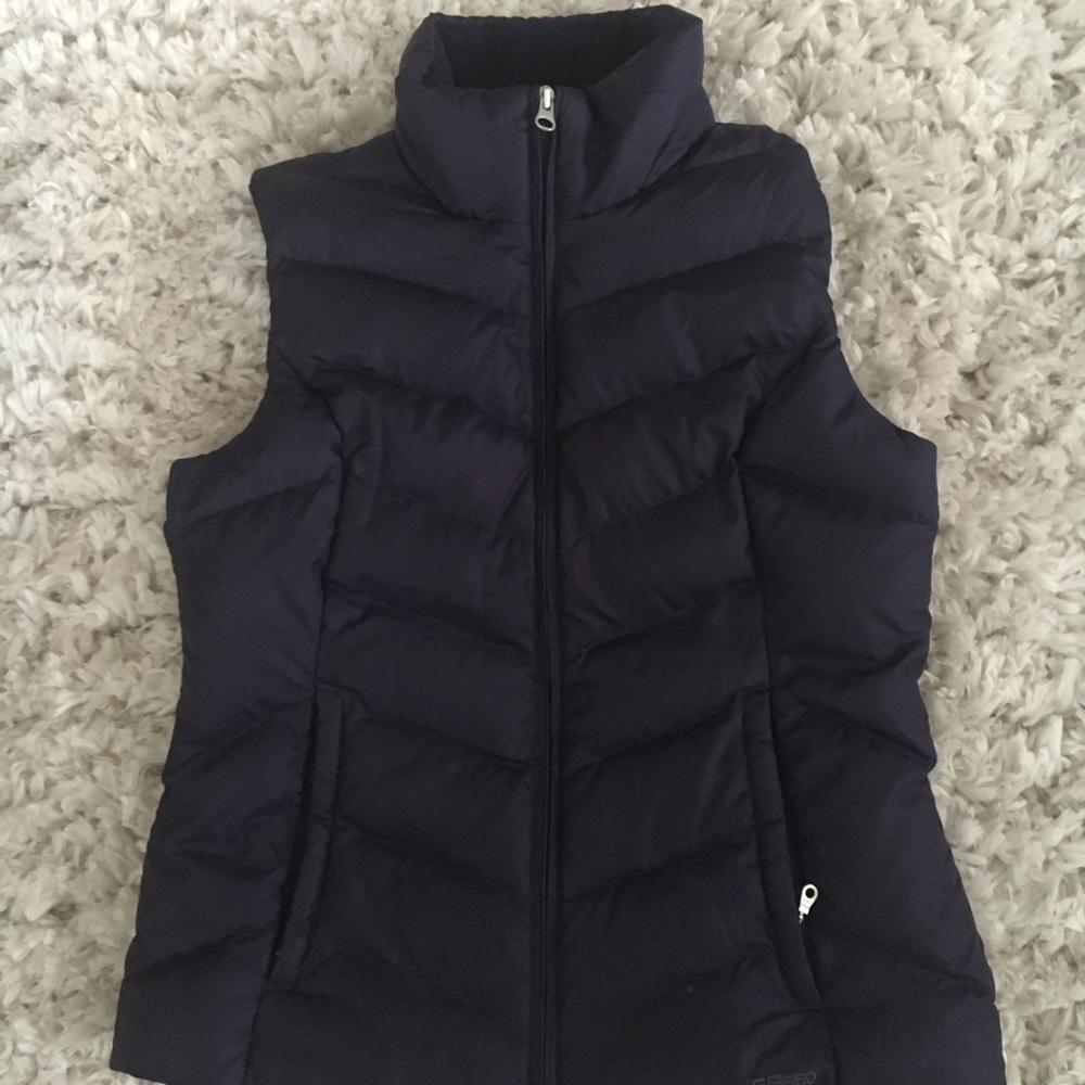 Purple Eddie Bauer bubble Vest