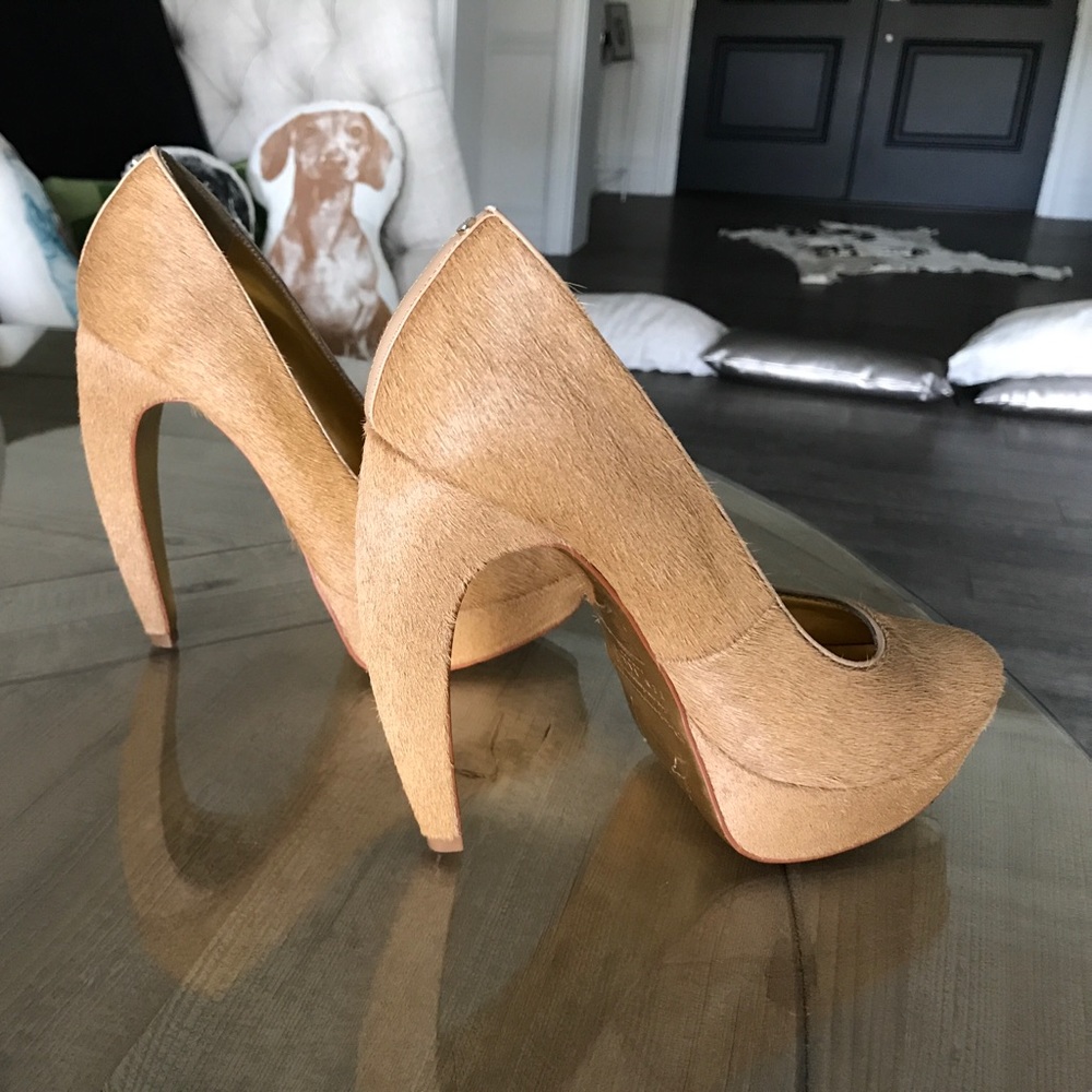 NWT Ted Baker ponyhair Designer shoes SZ 7-1/2
