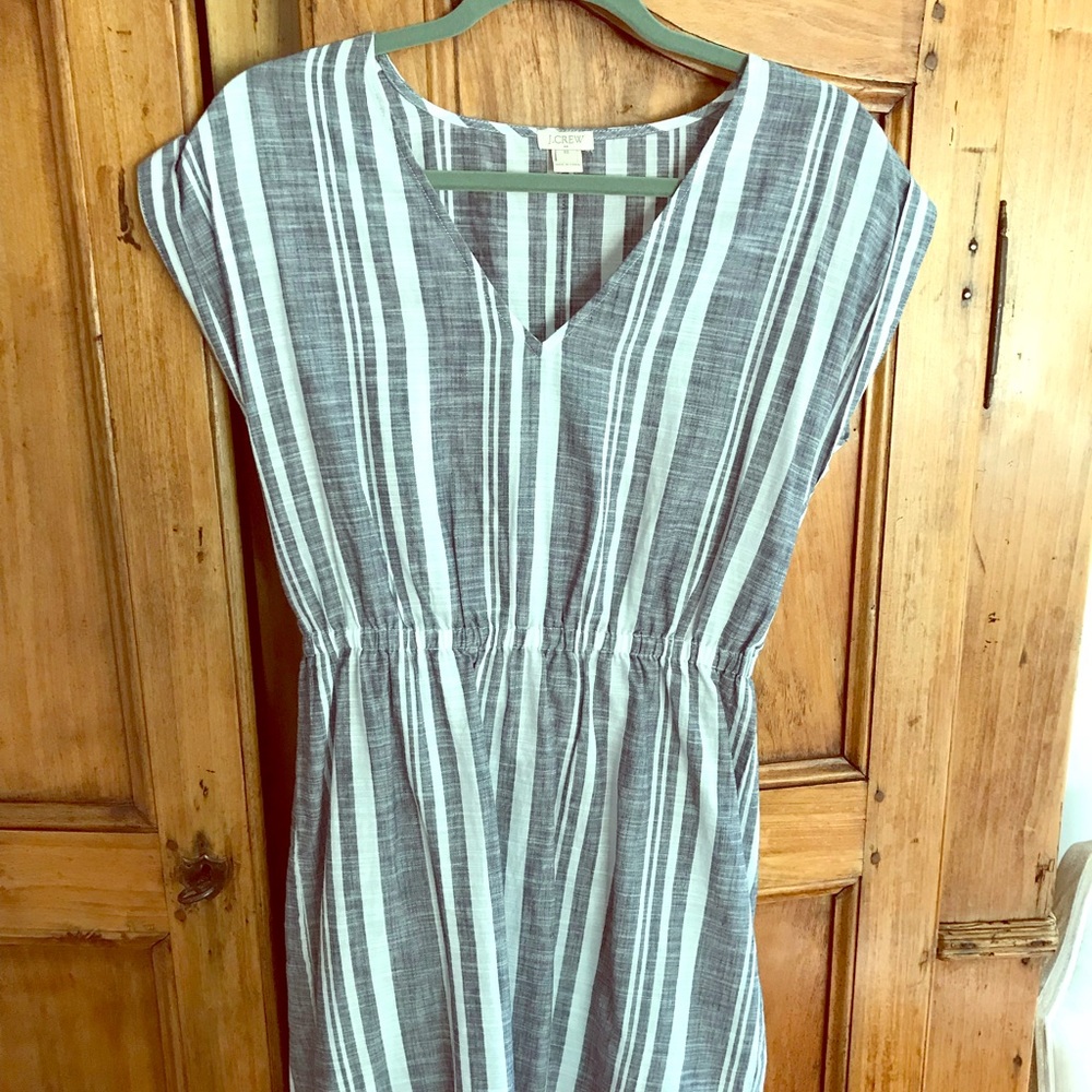 J crew V neck dress
