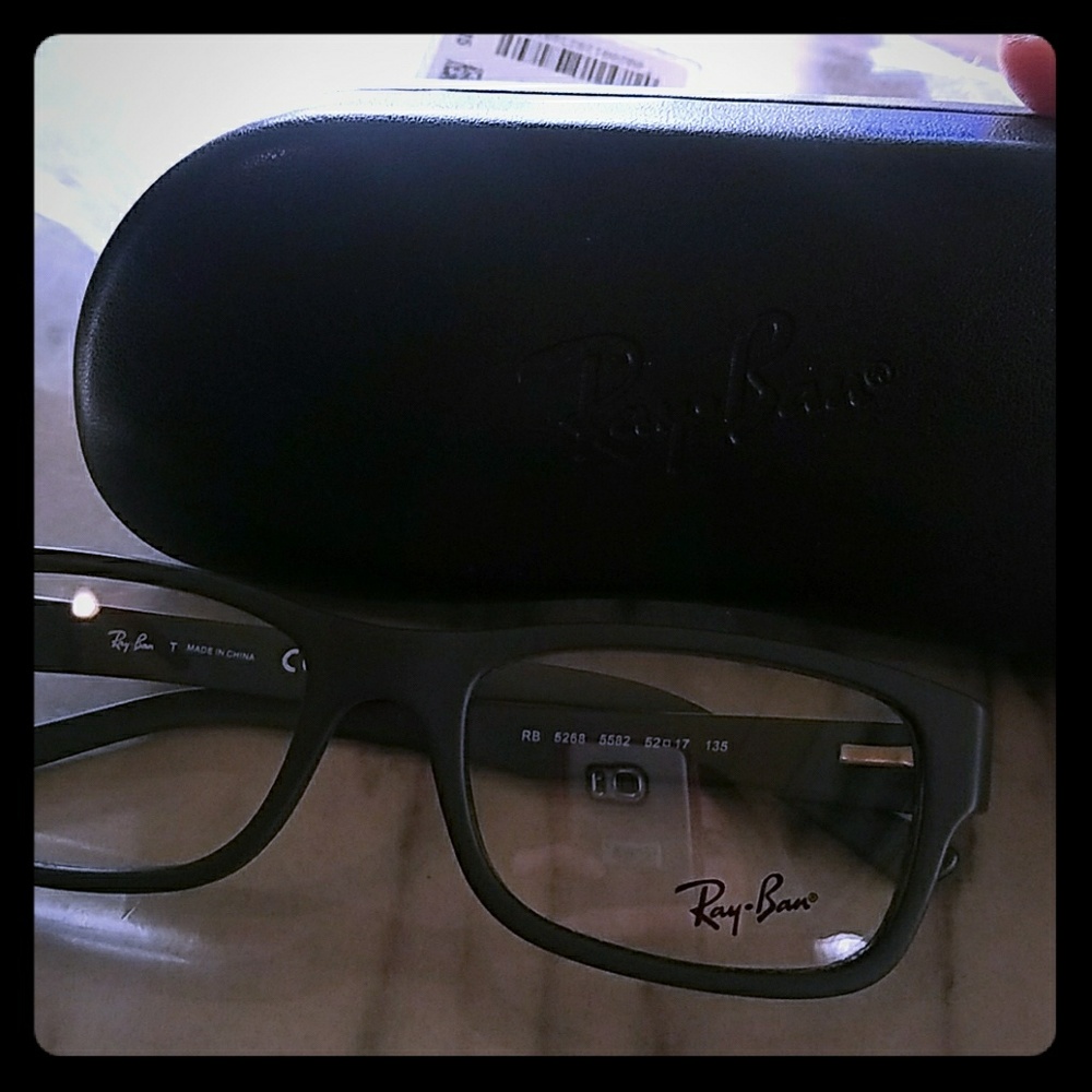Ray-Ban grey eyeglasses