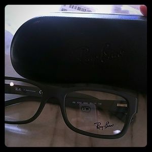 Ray-Ban grey eyeglasses
