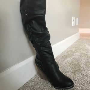 Cathy Jean Knee High Boots