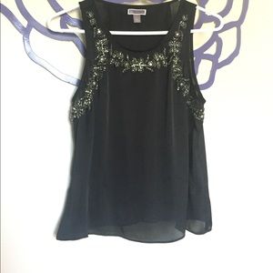 Chelsea28 beaded blouse