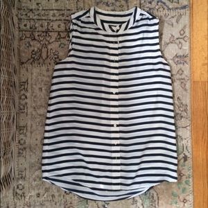 JCrew Blouse Tank Size 8
